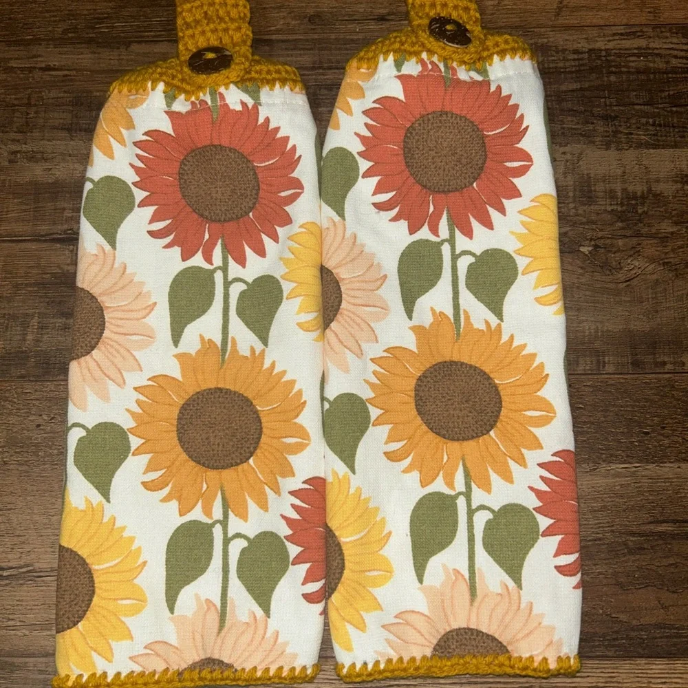 Sunflower Hanging Towels